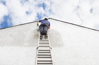 Peinture extérieure à Courouvre — façades et ravalement